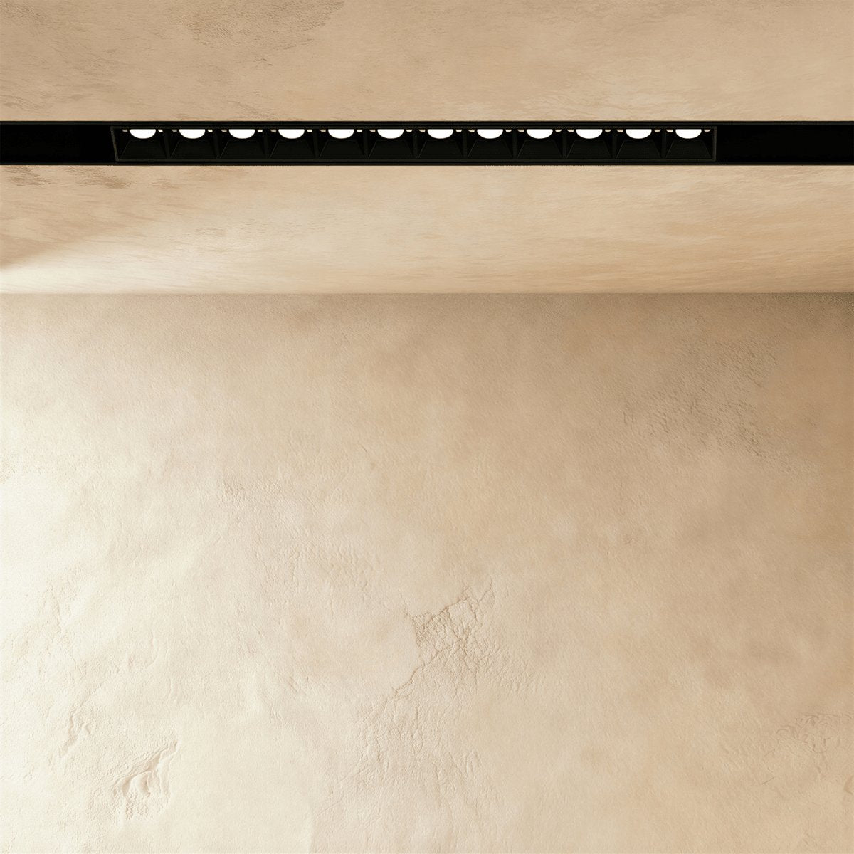 Modern Aluminum Magnetic Track Light System Flexible Rail View 11