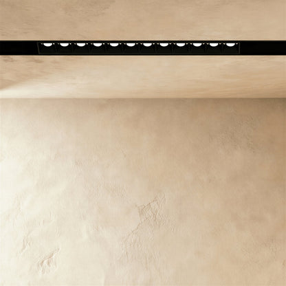 Modern Aluminum Magnetic Track Light System Flexible Rail View 11