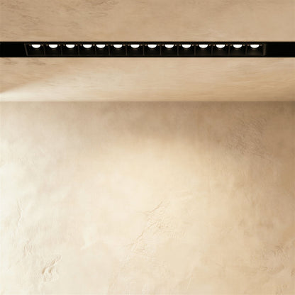 Modern Aluminum Magnetic Track Light System Flexible Rail View 12