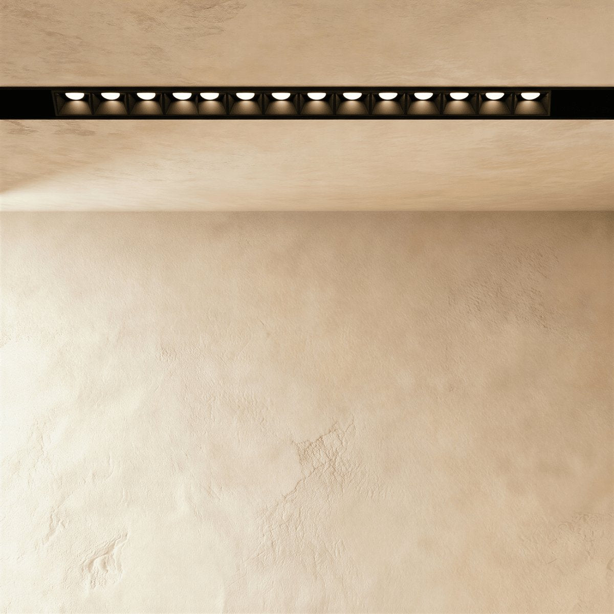 Modern Aluminum Magnetic Track Light System Flexible Rail View 13
