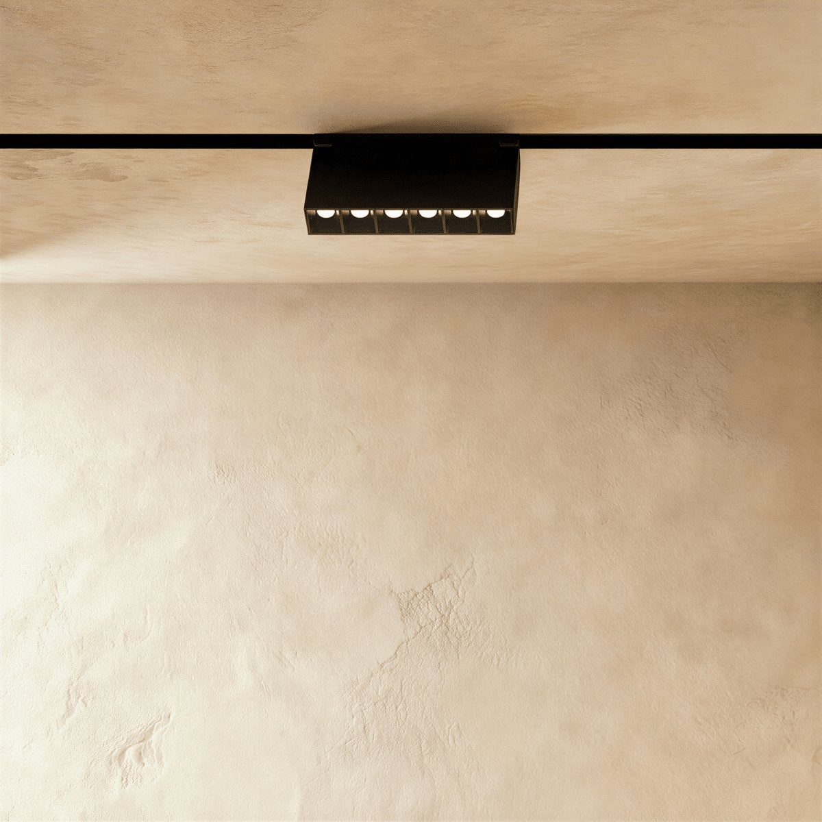 Modern Aluminum Magnetic Track Light System Flexible Rail View 15