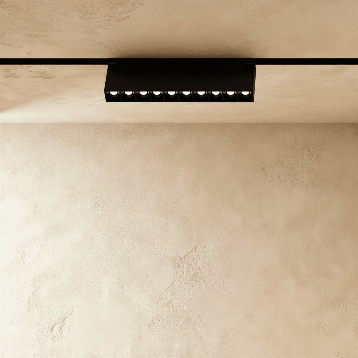 Modern Aluminum Magnetic Track Light System Flexible Rail View 17