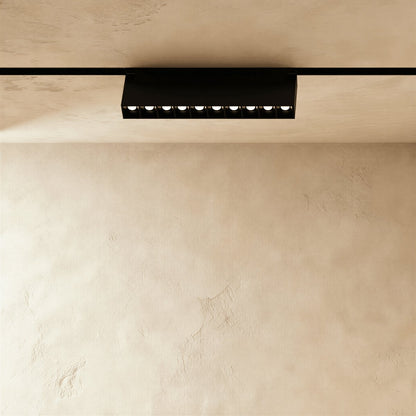 Modern Aluminum Magnetic Track Light System Flexible Rail View 17