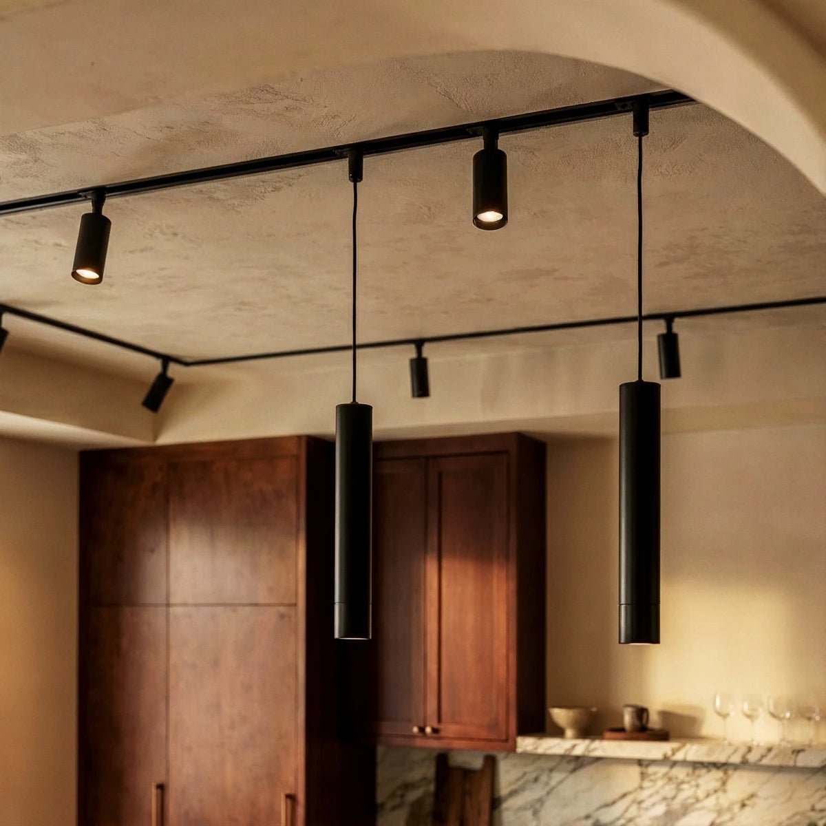 Modern Aluminum Magnetic Track Light System Flexible Rail View 20