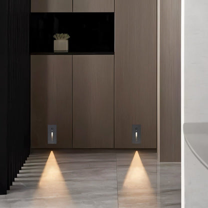 Modern Aluminum Stair Light Vertical Slot LED Angle