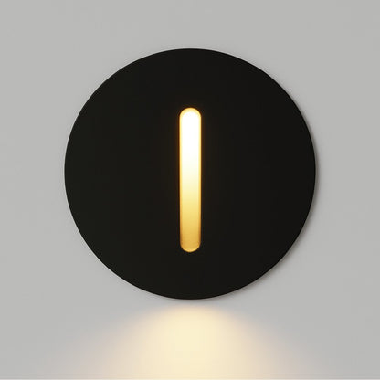 Modern Aluminum Stair Light Vertical Slot LED Front