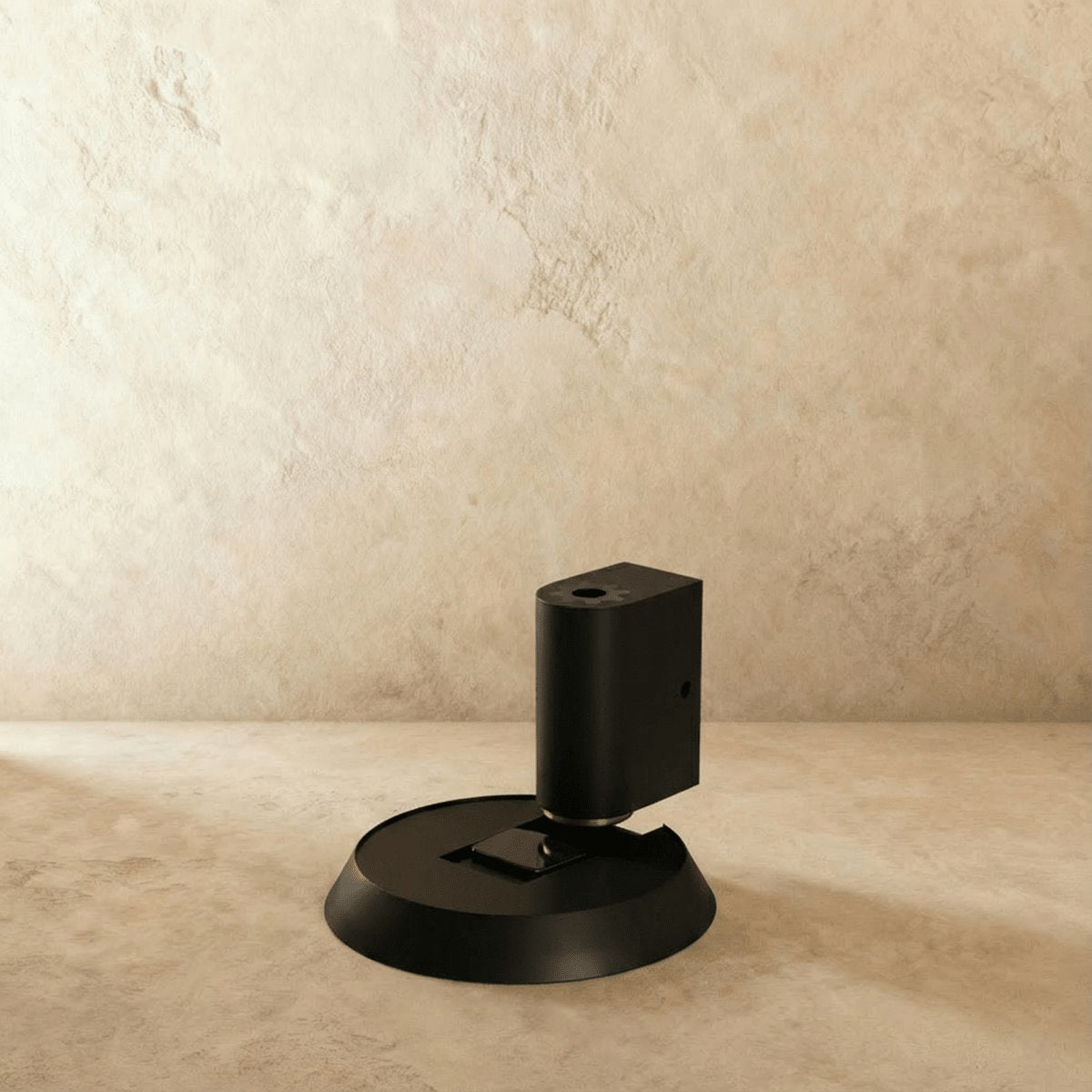 Modern Brass Door Stop Offset Cylinder Post Hero