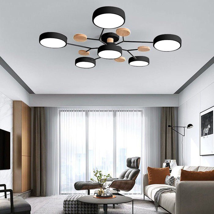 Modern Circular Living Room LED Ceiling Light Alternate