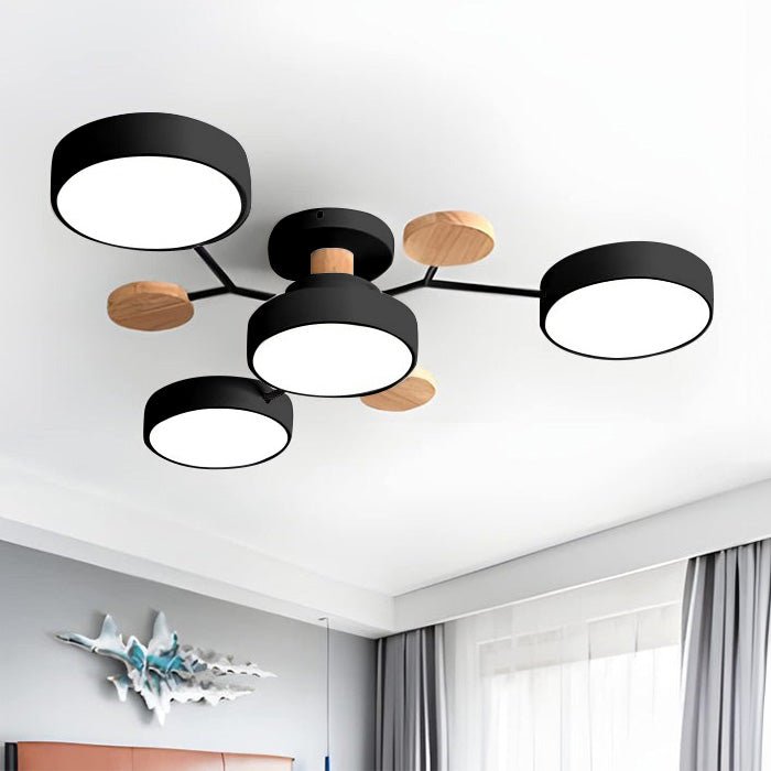 Modern Circular Living Room LED Ceiling Light Hero