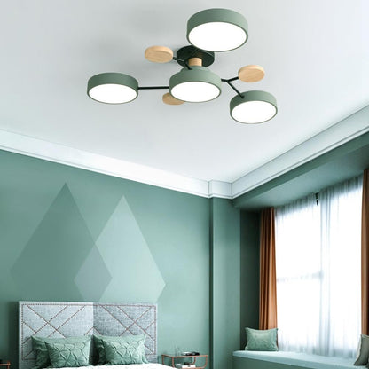 Modern Circular Living Room LED Ceiling Light View 25