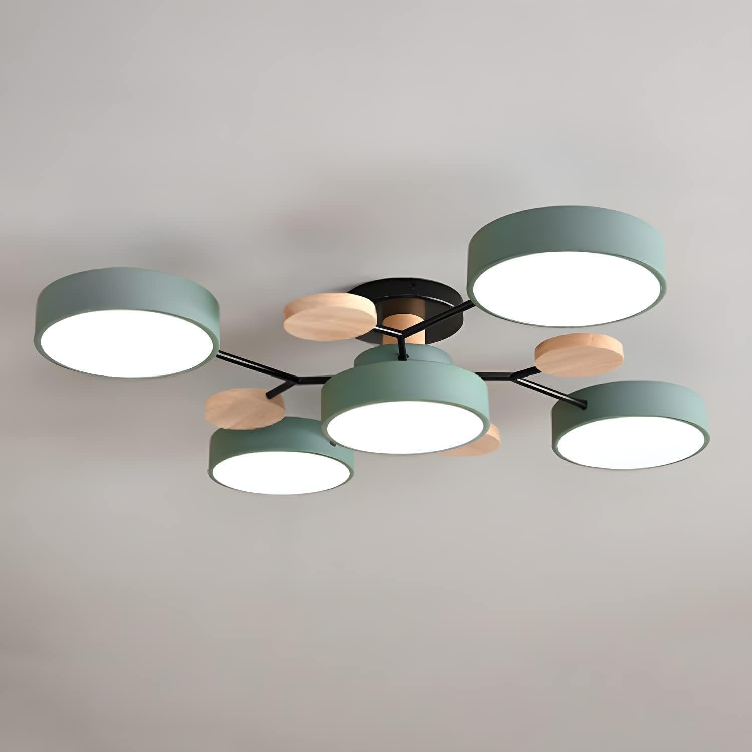 Modern Circular Living Room LED Ceiling Light View 31