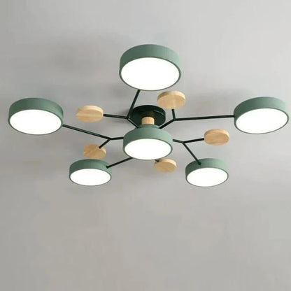Modern Circular Living Room LED Ceiling Light View 32