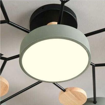 Modern Circular Living Room LED Ceiling Light View 37