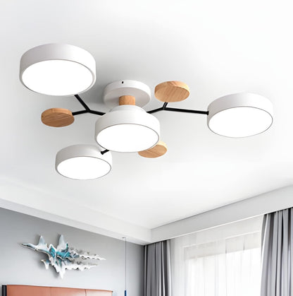 Modern Circular Living Room LED Ceiling Light View 43