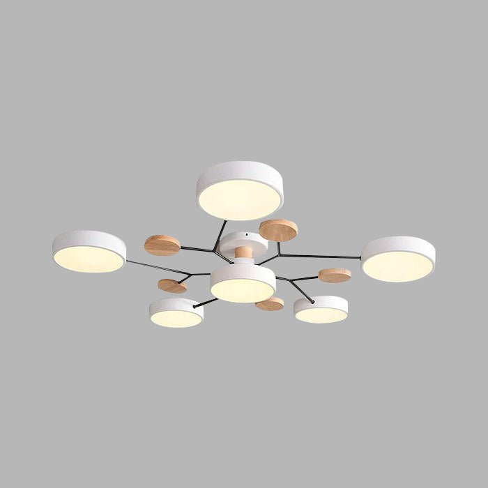 Modern Circular Living Room LED Ceiling Light View 49