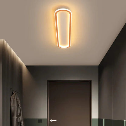 Modern Corridor Aisle Long Ceiling Light View 13