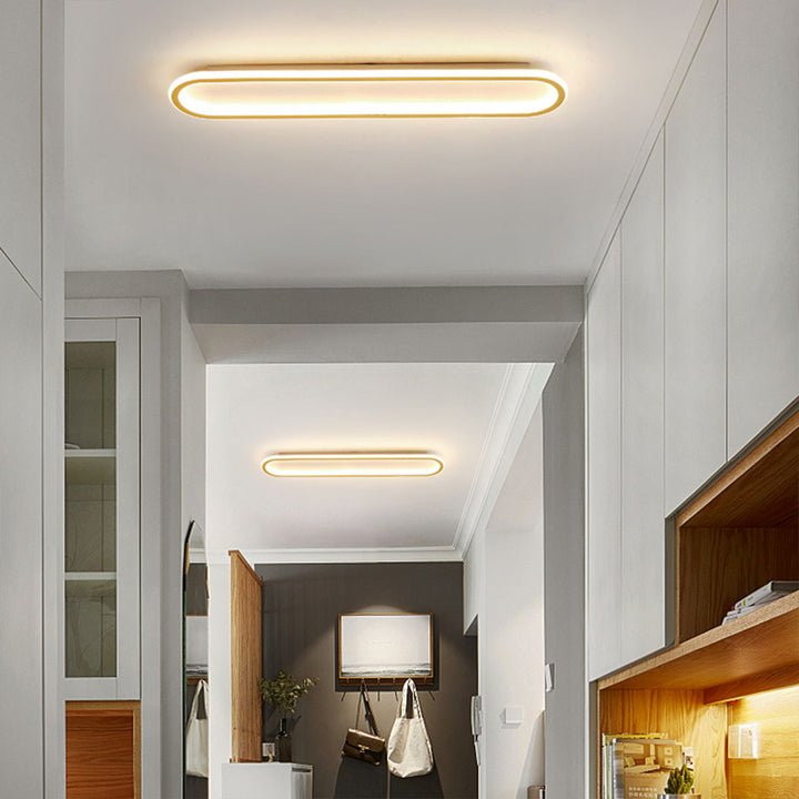 Modern Corridor Aisle Long Ceiling Light View 15