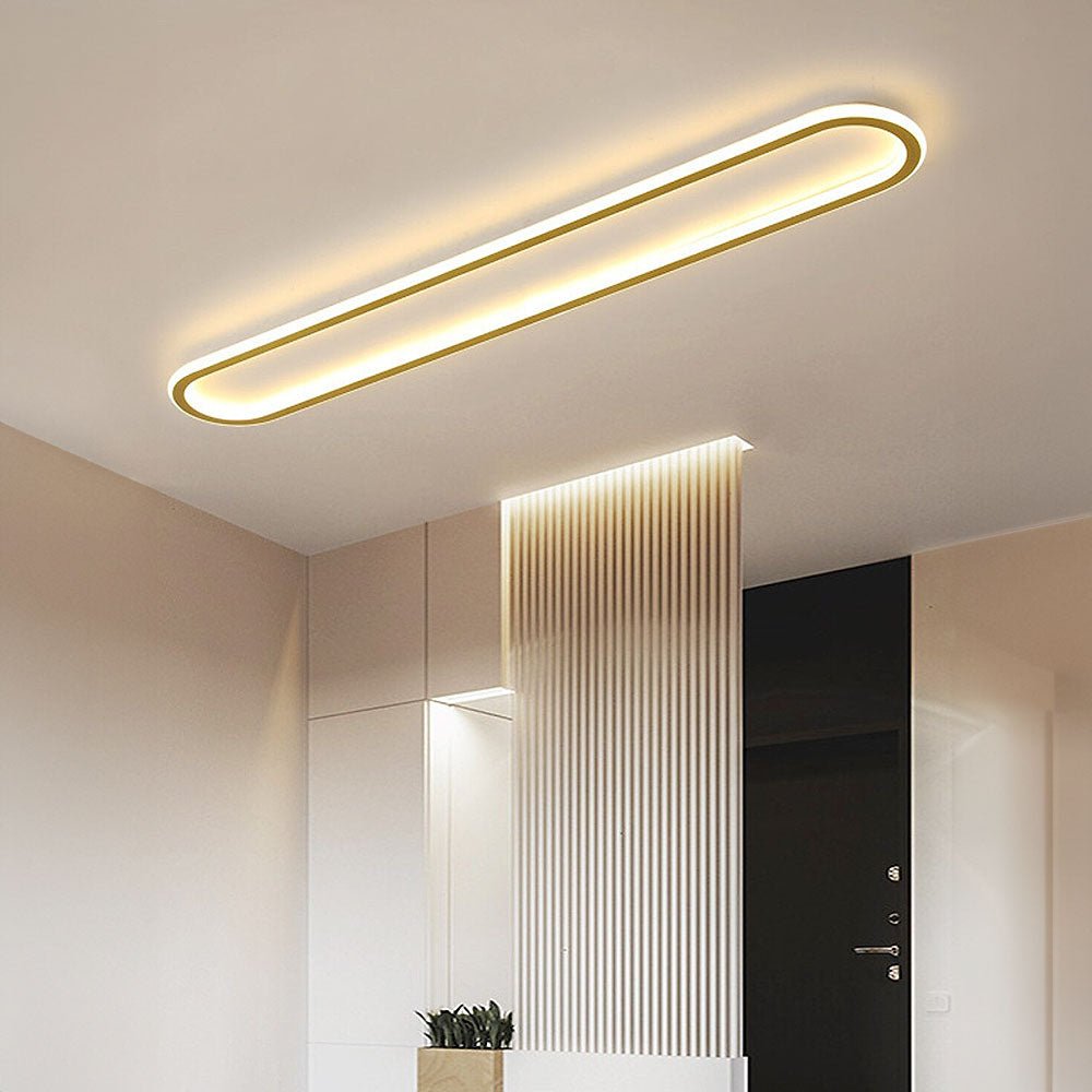 Modern Corridor Aisle Long Ceiling Light View 17