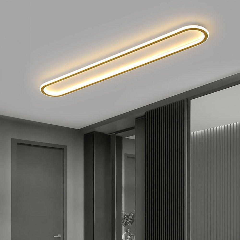 Modern Corridor Aisle Long Ceiling Light View 18