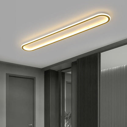 Modern Corridor Aisle Long Ceiling Light View 18