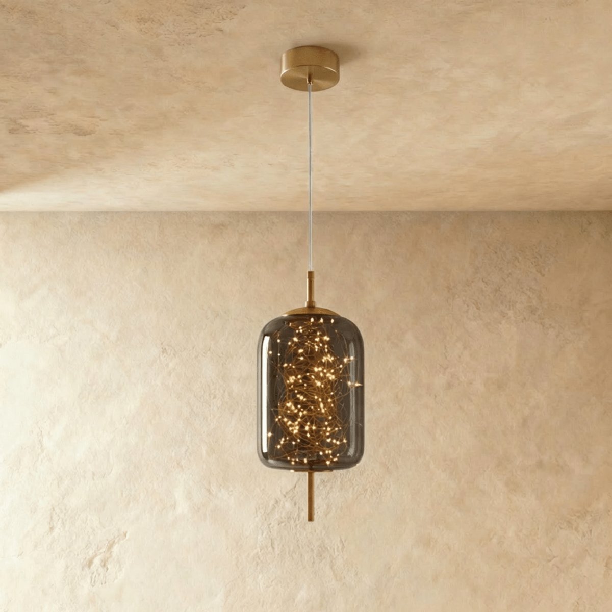 Modern Glass Pendant Light Firefly Cluster Hero