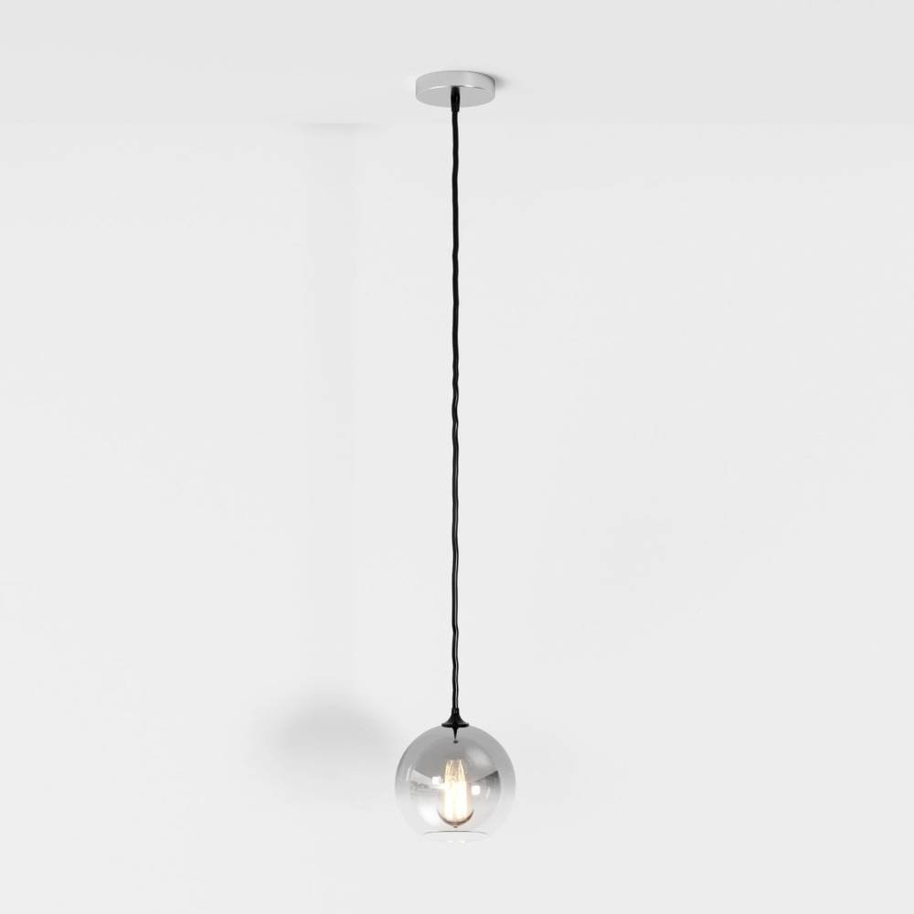 Modern Glass Pendant Light Ombre Sphere View 18