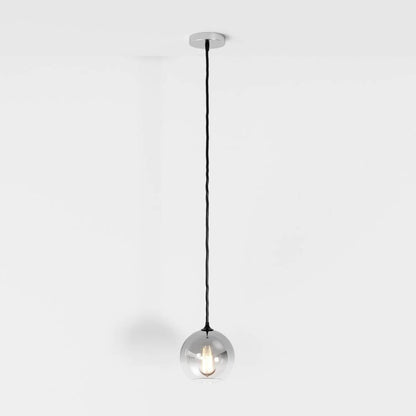 Modern Glass Pendant Light Ombre Sphere View 18