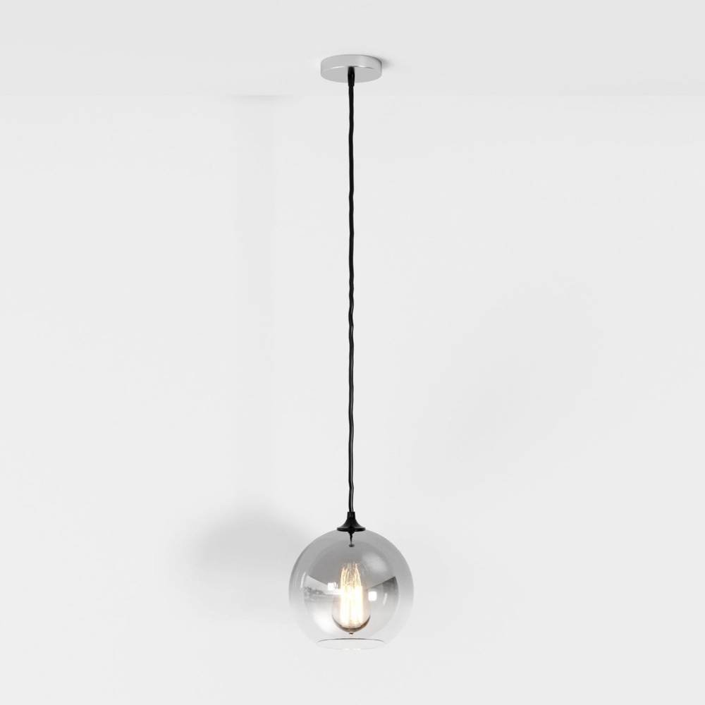 Modern Glass Pendant Light Ombre Sphere View 20