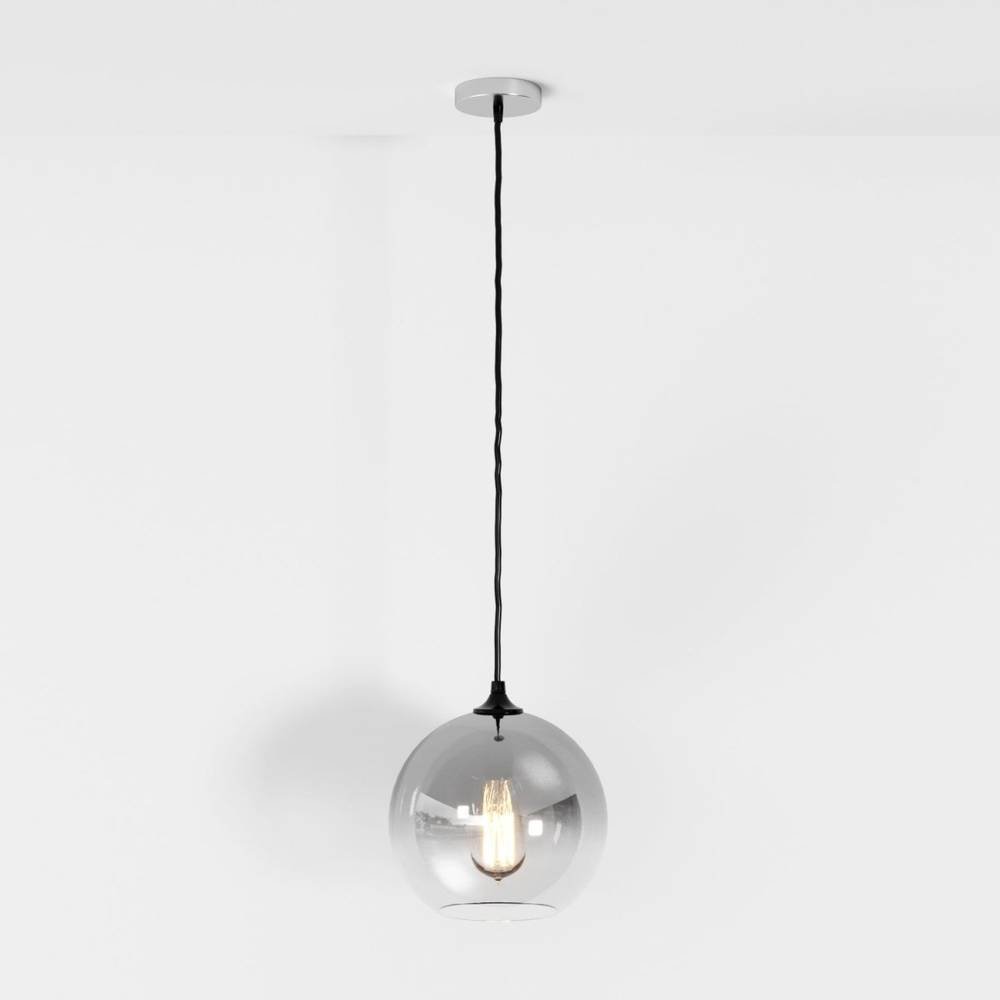 Modern Glass Pendant Light Ombre Sphere View 23
