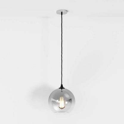 Modern Glass Pendant Light Ombre Sphere View 23