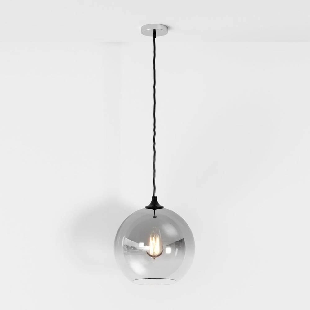 Modern Glass Pendant Light Ombre Sphere View 27