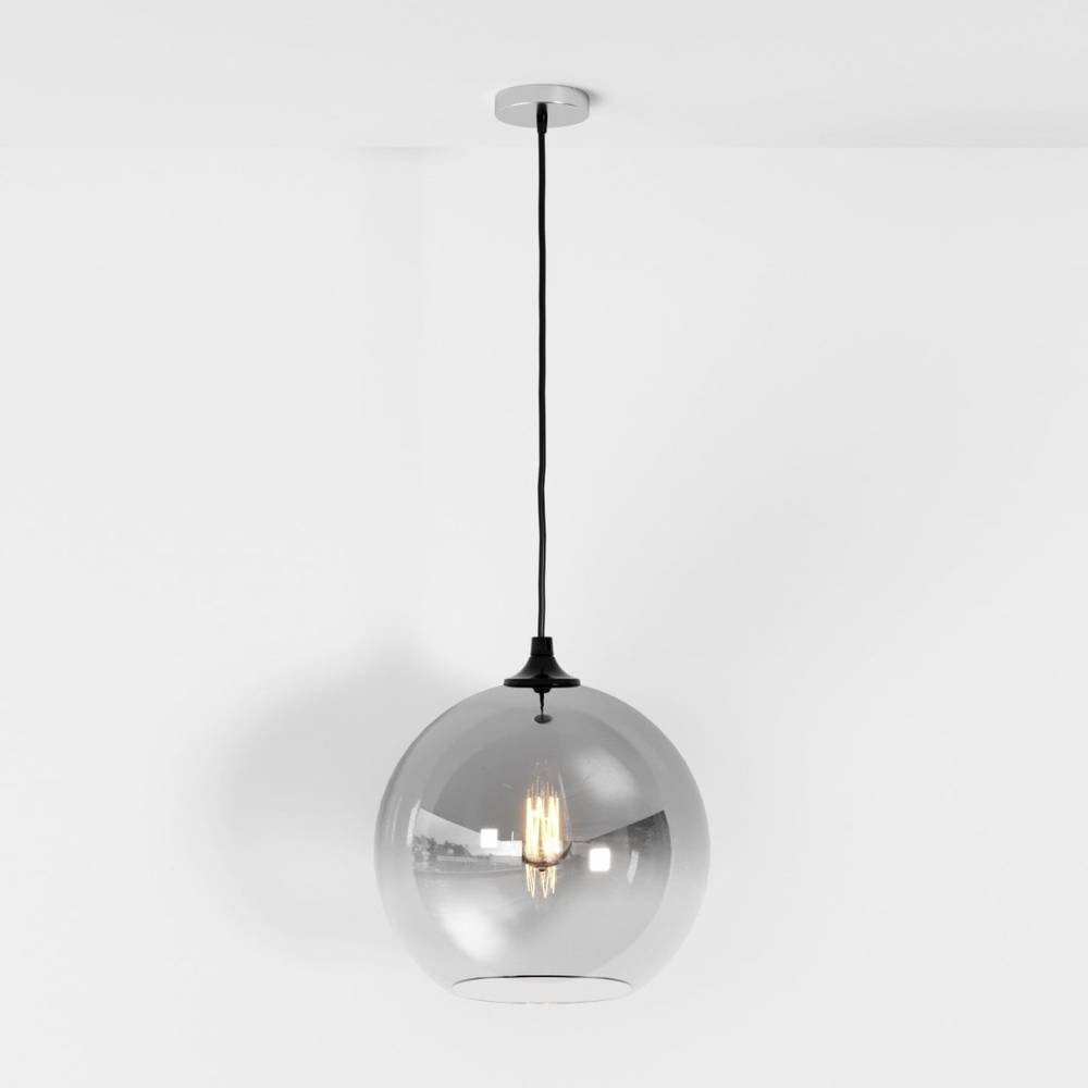 Modern Glass Pendant Light Ombre Sphere View 29