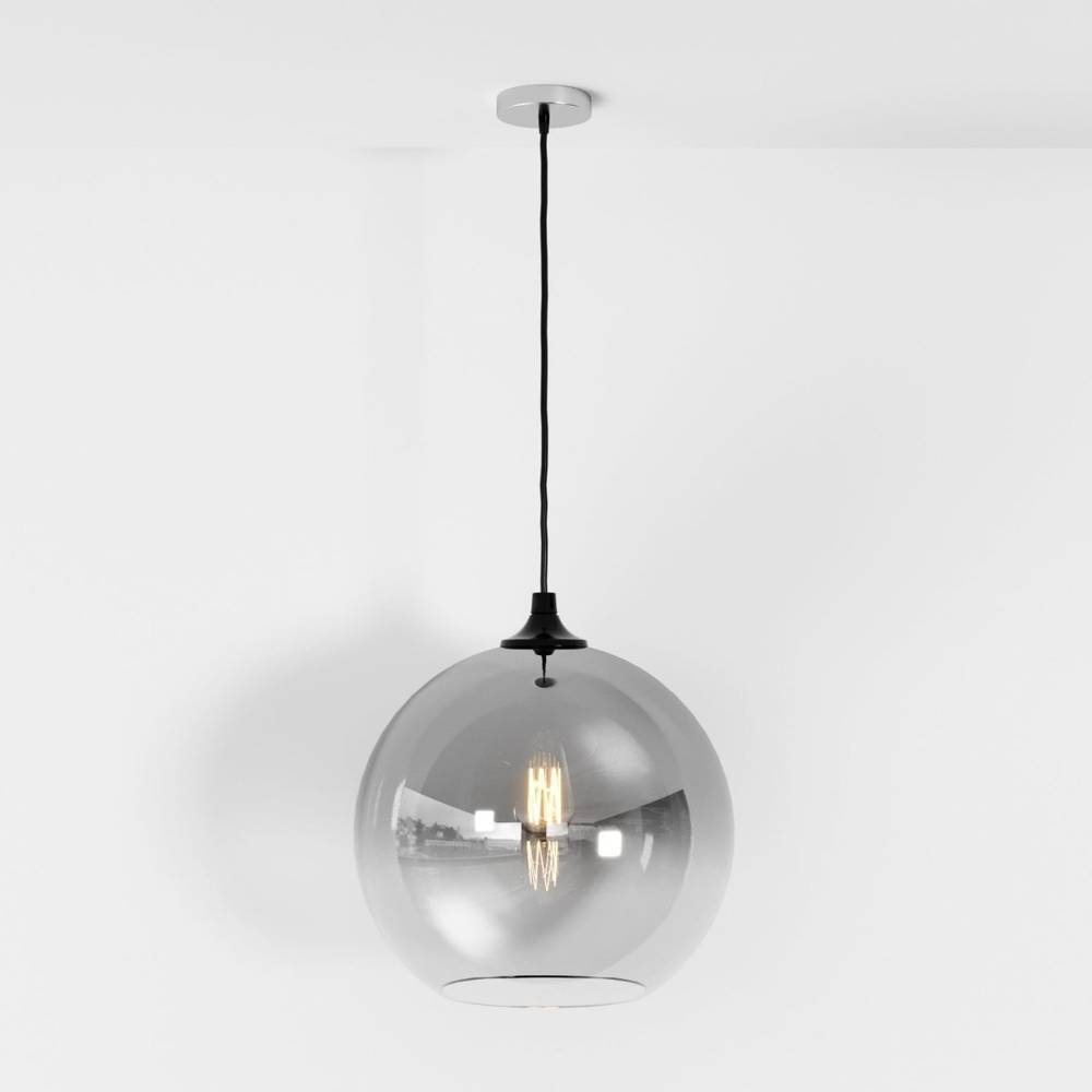 Modern Glass Pendant Light Ombre Sphere View 31