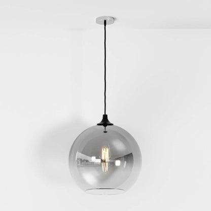 Modern Glass Pendant Light Ombre Sphere View 31