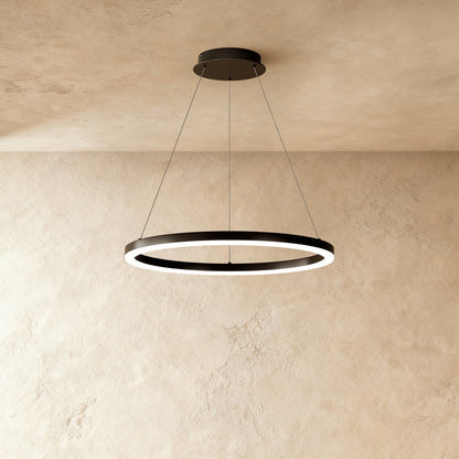 Modern Iron Chandelier Concentric Rings LED View 15