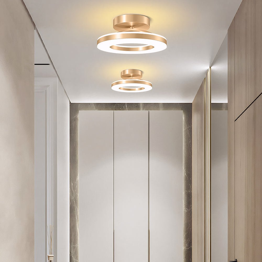 Modern Iron Hallway LED Ceiling Light Hero