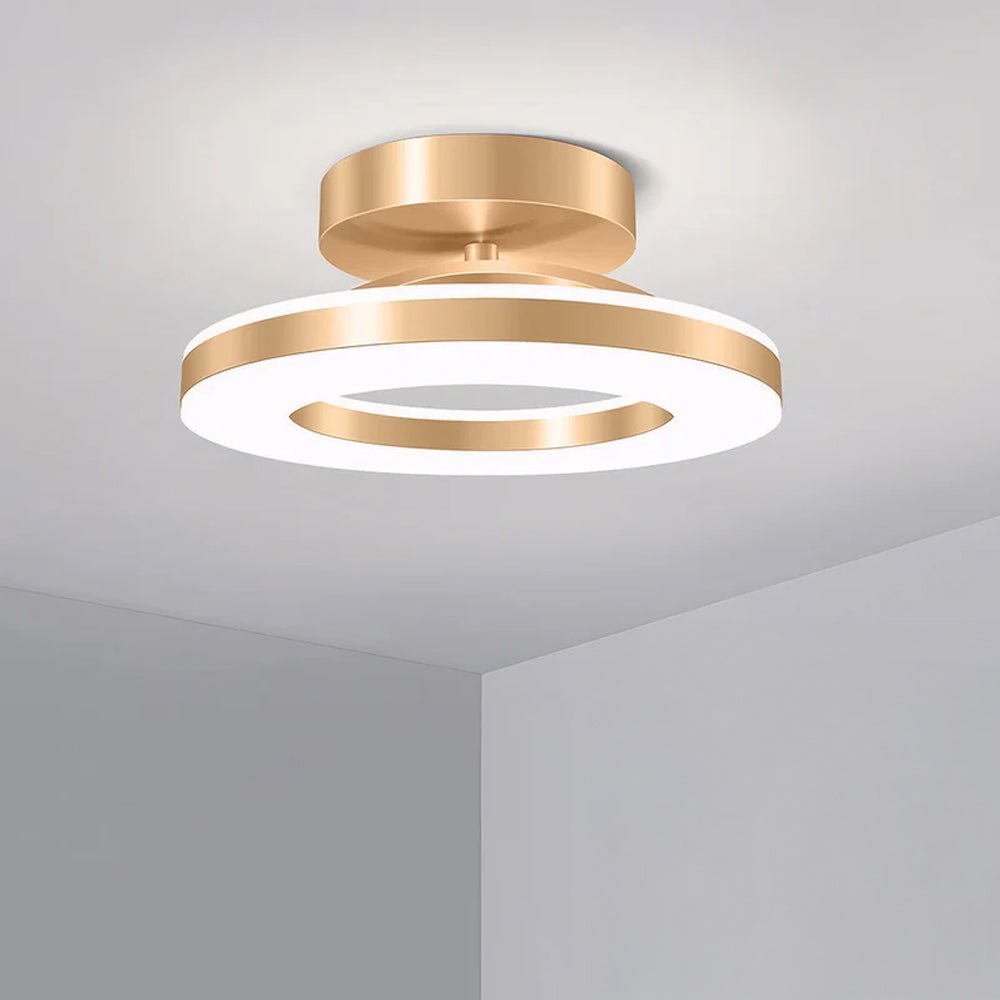 Modern Iron Hallway LED Ceiling Light Side