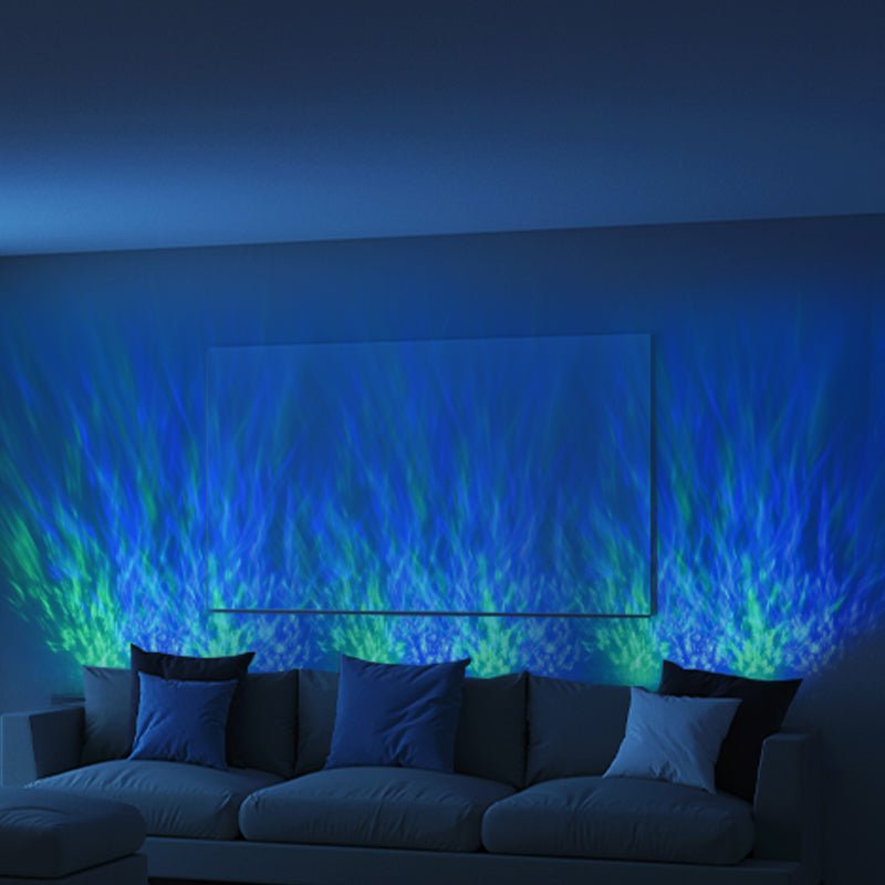 Modern LED Wall Wash Light Water Ripple Projection Detail