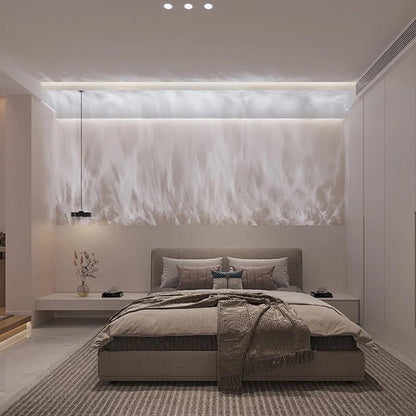 Modern LED Wall Wash Light Water Ripple Projection Front