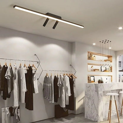 Modern Linear Spotlight Flush Mount Ceiling Light Lifestyle