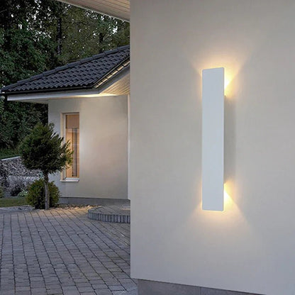 Modern Matte Waterproof Architectural LED Wall Lamp Up Down Full