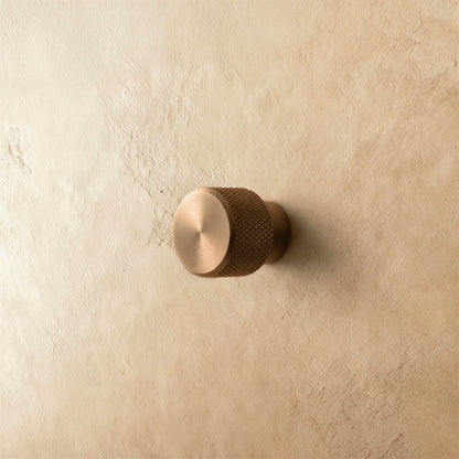 Modern Metal Cabinet Knob Pull Bar Knurled Hero