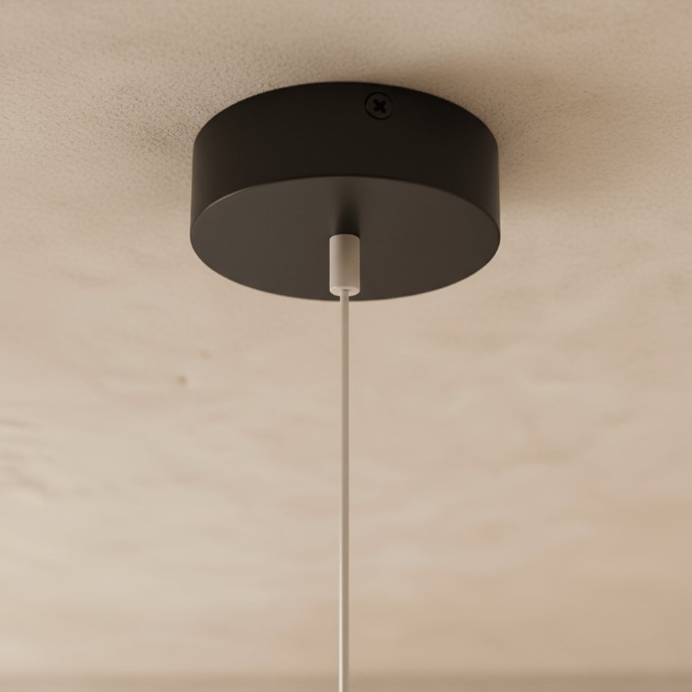 Modern Metal Chandelier LED Ring Halo Shape View 17