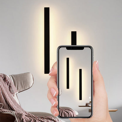 Modern Metal Outdoor Wall Lamp Linear LED Lifestyle