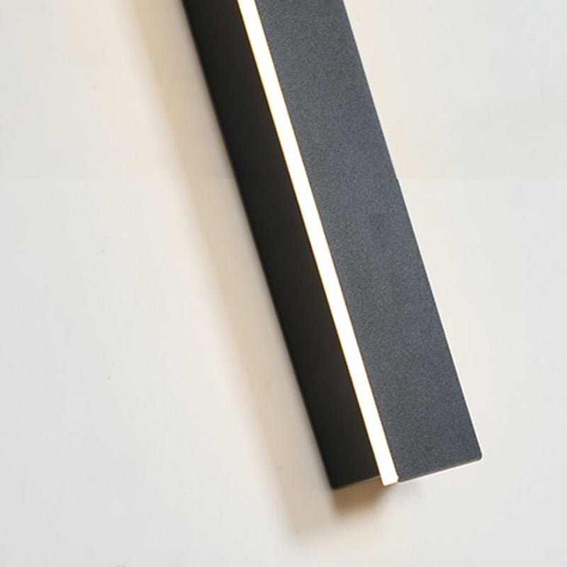Modern Metal Outdoor Wall Lamp Linear LED View 14