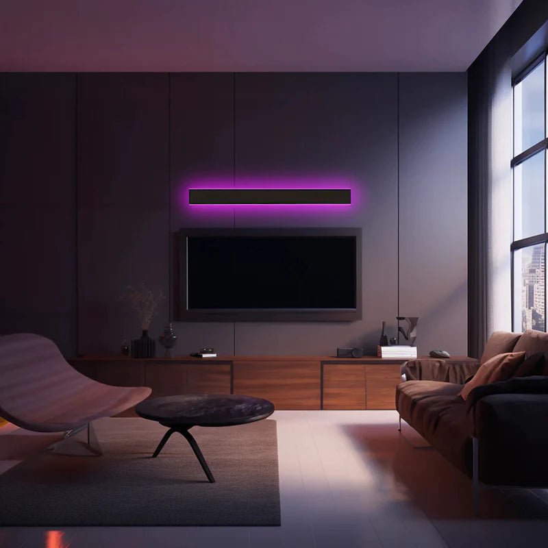 Modern Metal Outdoor Wall Lamp Linear LED View 22