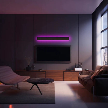 Modern Metal Outdoor Wall Lamp Linear LED View 22