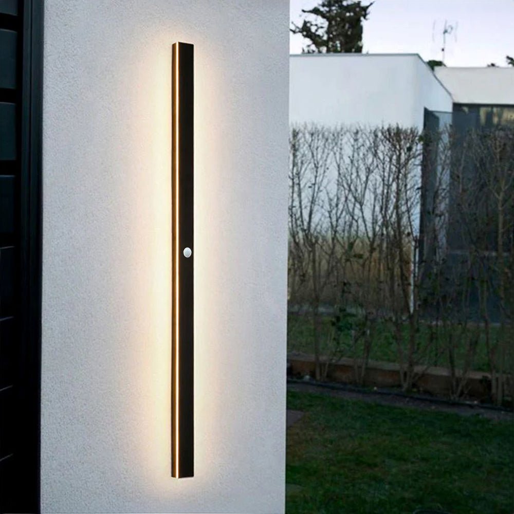 Modern Metal Outdoor Wall Lamp Linear LED View 31