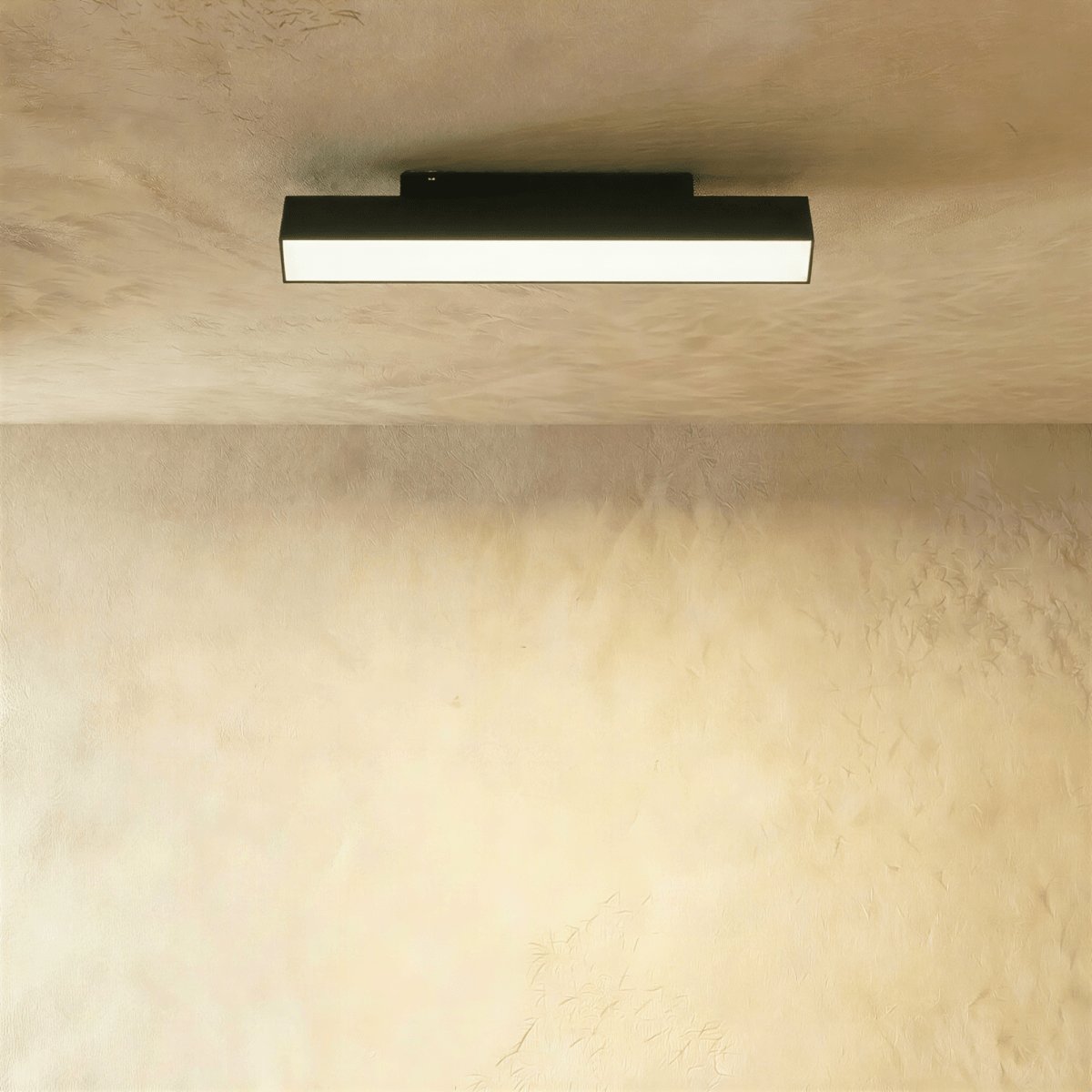 Modern Metal Track Light System Magnetic Mount Full