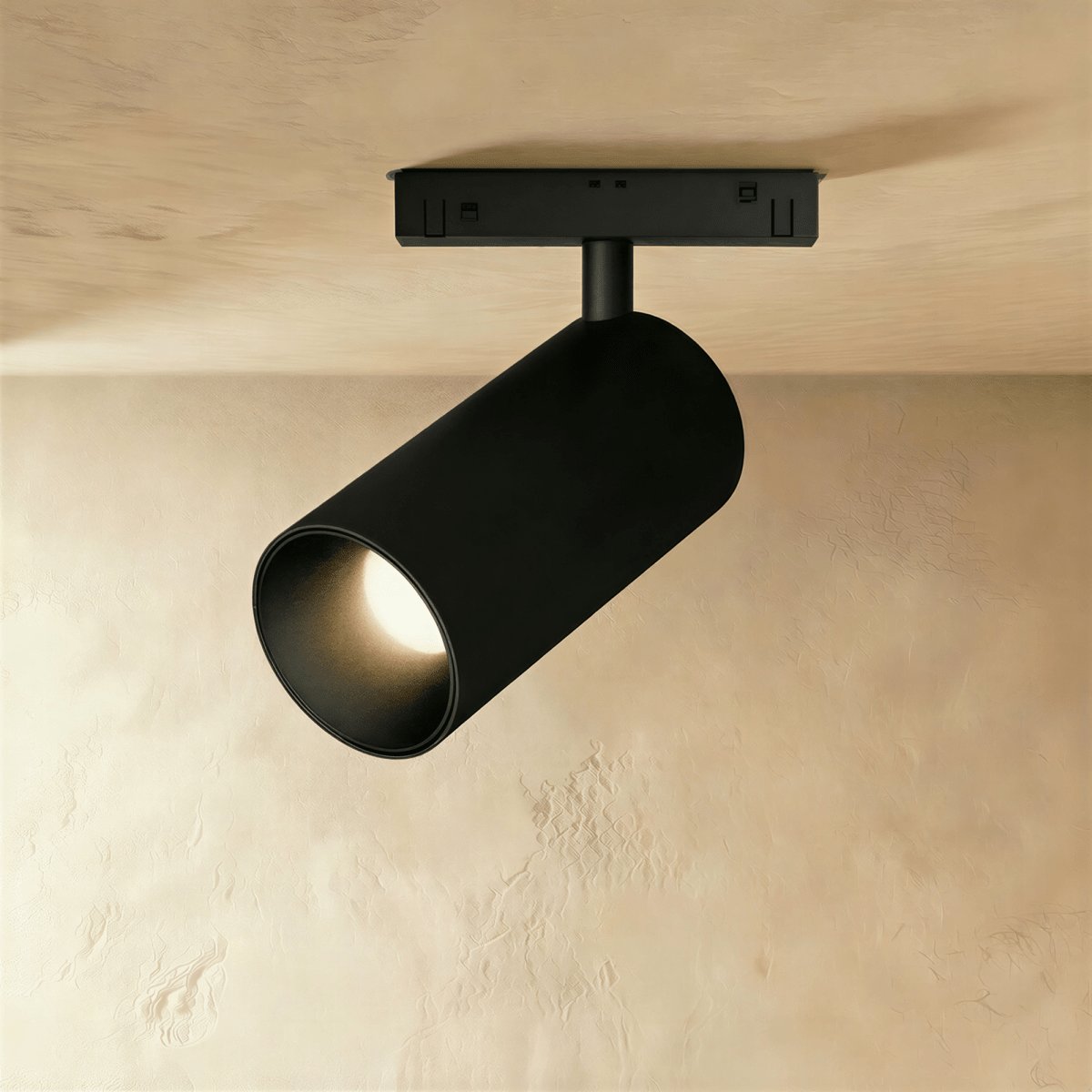 Modern Metal Track Light System Magnetic Mount Hero